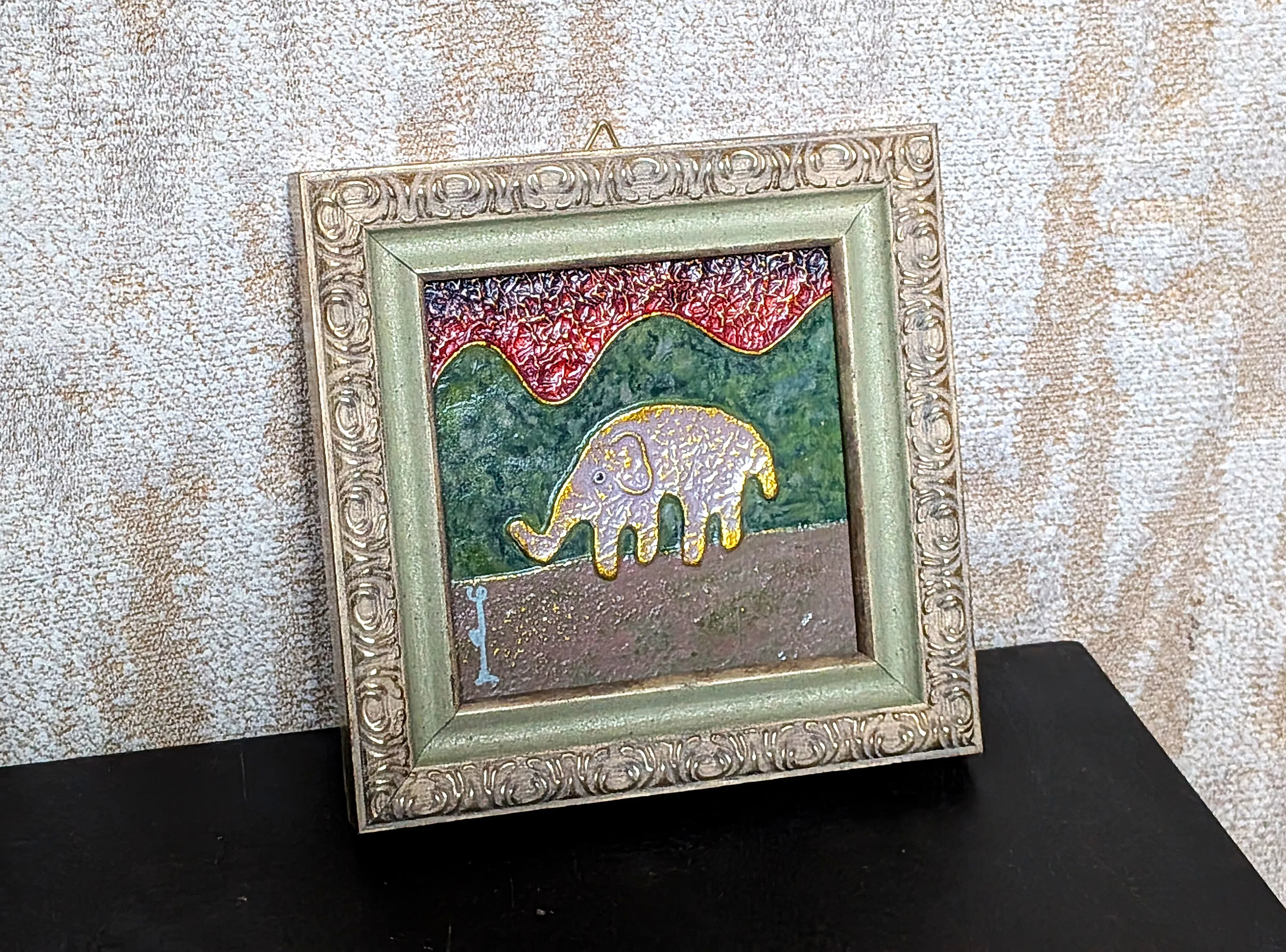 金唐革体験の作品